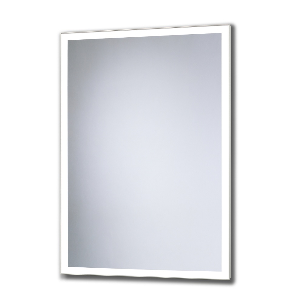 Product Cut Out Image of the Origins Living Solid 600mm x 800mm Light Framed LED Mirror B004778